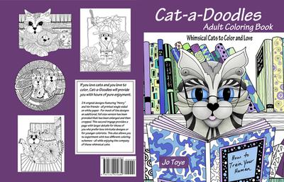 Cat-a-Doodles Adult Coloring Book