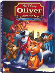 Oliver and Company DVD Box Art