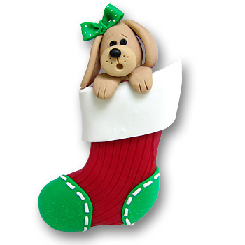 Dog in a Stocking