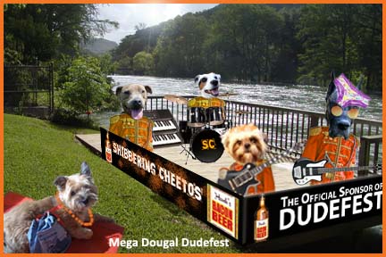 Here's our #Dudefest press photo! Pretty cool, look @frugaldo... on Twitpic