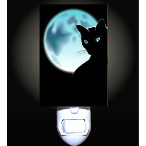 Moon Cat decorative nightlight