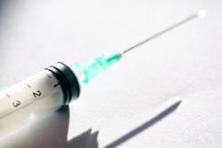 Syringe and needle for medicine