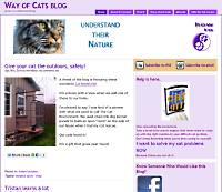 The Way of Cats Blog screen shot