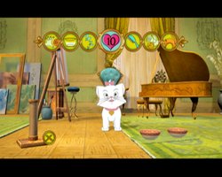 Screen shot of Disney Virtual Kitten game