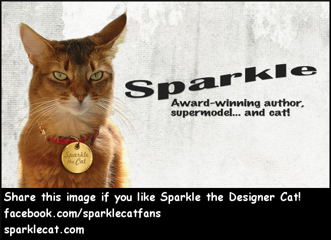 Sparkle the Designer Cat